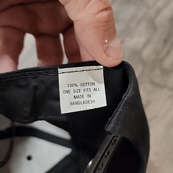 Vintage Kangol Embroidered Snapback Hat Black RARE - Picture 6 of 6